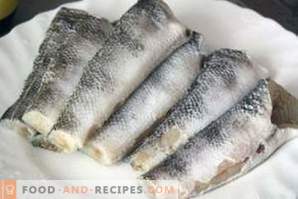 Nototeniya au poisson: recettes de cuisine