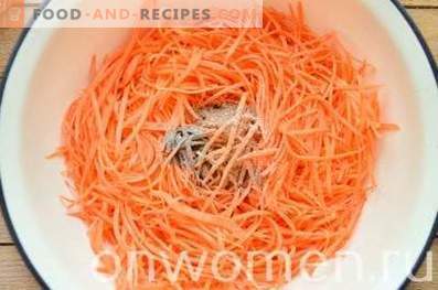 carottes à la coréenne