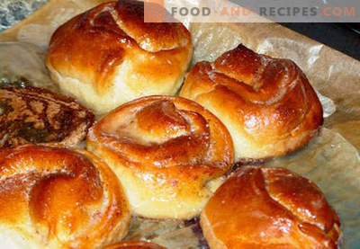 Les brioches sont les meilleures recettes. Comment bien et savourer cuire des petits pains sucrés à la maison