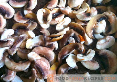 Soupe aux champignons - une recette avec des photos et une description étape par étape