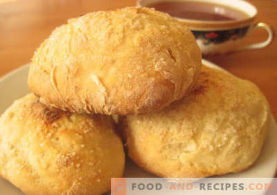 Muffins au kéfir - les meilleures recettes. Comment bien cuire des petits pains sur du yogourt