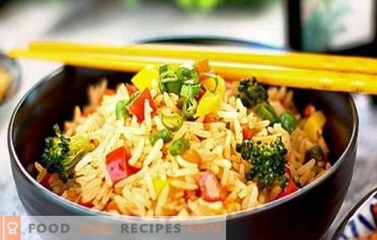Riz avec des légumes dans une mijoteuse - rongé des deux côtés! Recettes pour différents plats de riz avec des légumes dans une cocotte