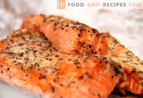 Saumon fumé - les meilleures recettes. Comment faire cuire le saumon fumé correctement et savoureux.
