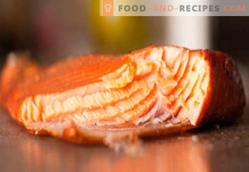 Saumon fumé - les meilleures recettes. Comment faire cuire le saumon fumé correctement et savoureux.