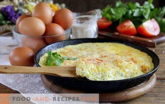 Erreurs novices en préparant des omelettes