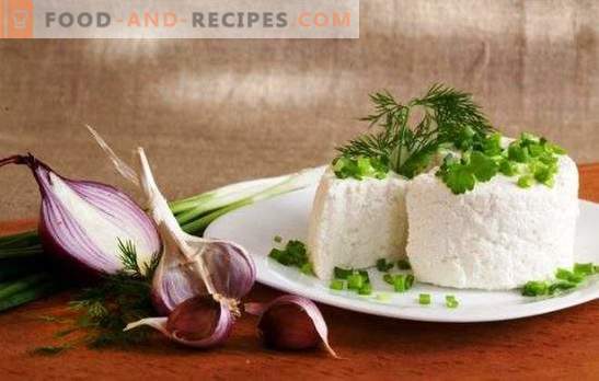 Le fromage blanc de chèvre est un produit sain. Quels plats peuvent être préparés avec du fromage de chèvre?