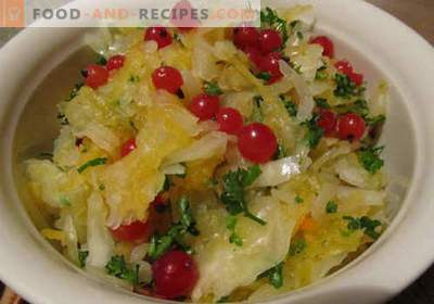 Salade de vinaigre - Cinq meilleures recettes. Comment cuire correctement et savoureux salade marinée.