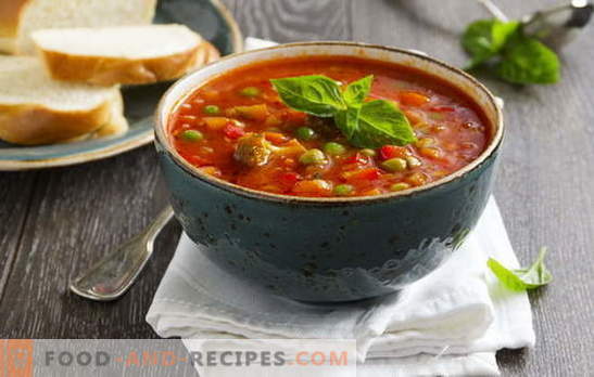 Soupe italienne - recettes de complexité et de secrets divers. Des soupes italiennes délicieuses, parfumées et riches dans votre cuisine