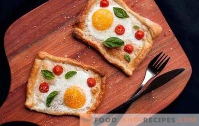 Les œufs sur le plat avec des tomates sont une option sûre pour un petit-déjeuner rapide ou un dîner léger. Façons de faire de délicieux œufs brouillés avec des tomates