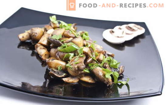 Recette pour champignons frits. Comment faire frire les champignons: avec ou sans oignons - préparation, traitement et cuisson appropriés