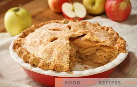 Délicieuses tartes aux pommes, confiture, chou: comment les cuire correctement sur une pâte maigre. Le secret des délicieuses tartes du Carême