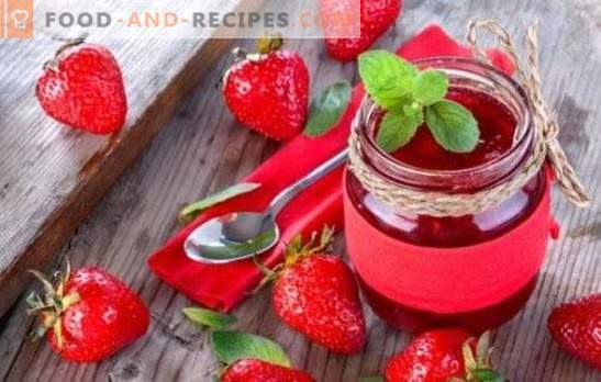 Confiture de fraises dans une mijoteuse - un excellent dessert pour le thé. Délicieuse confiture de fraises dans une mijoteuse - assez de désir et quelques idées