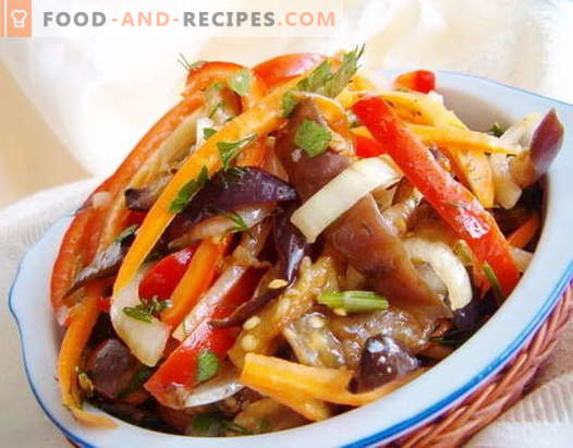Korean salads - the best recipes. How to cook Korean salads and tasty.