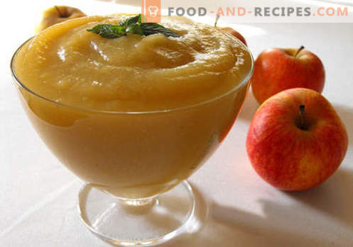 compote de pommes - les meilleures recettes. Comment faire cuire correctement et délicieusement la compote de pommes.