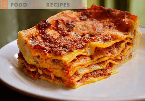 Lasagne dans la mijoteuse - les bonnes recettes. Comment cuire rapidement et savourer des lasagnes dans une mijoteuse.