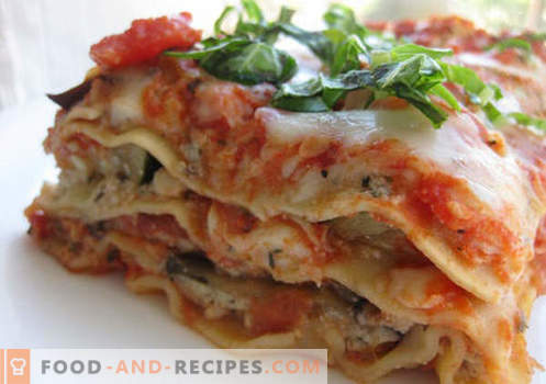 Lasagne dans la mijoteuse - les bonnes recettes. Comment cuire rapidement et savourer des lasagnes dans une mijoteuse.