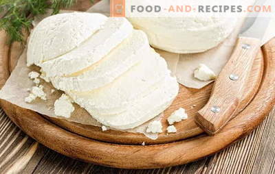 Adyghe-Käse zu Hause: lecker unter jedem Namen! Rezepte für hausgemachten Adygei-Käse