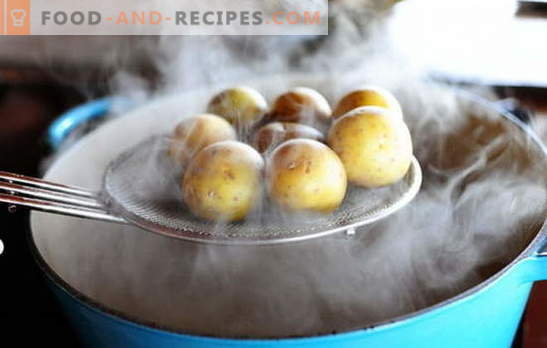 Comment faire cuire des pommes de terre? En quête de préparation! Comment faire cuire des pommes de terre dans leurs uniformes, dans l'eau, dans le lait, au four, au four à micro-ondes