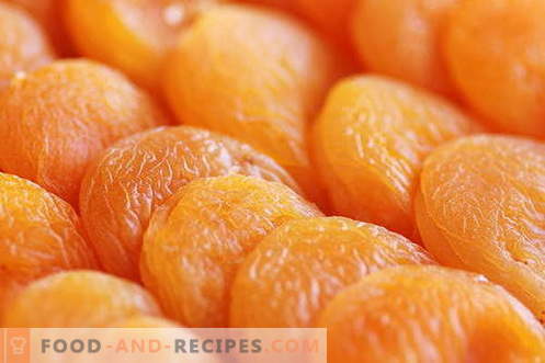 Abricots secs - description, propriétés, utilisation en cuisine. Recettes aux abricots secs.
