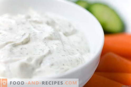 Cream sauce - the best recipes. How to properly and tasty cooked cream sauce.