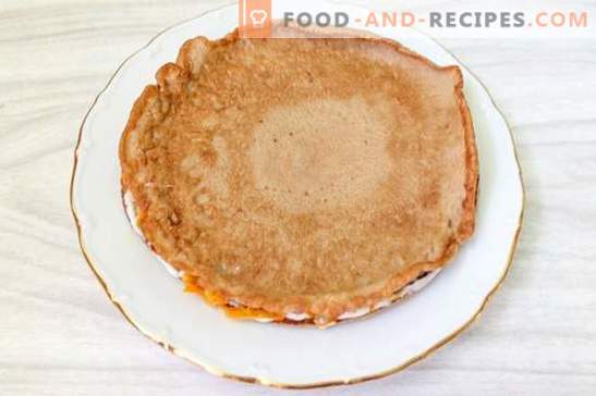 Cake au foie de poulet (photo-recette): le secret de la jutosité! Étape par étape, cuisson du gâteau au foie de poulet avec photos
