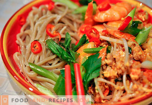 nouilles chinoises - les meilleures recettes. Comment cuire correctement et savourer des nouilles chinoises à la maison.